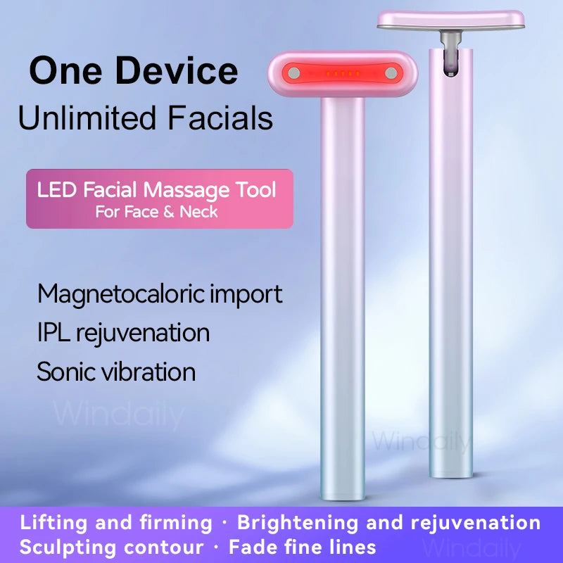 Row of Beauty™ Microcurrent Vibration Skincare Wand